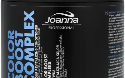 Joanna professional odżywka rewitalizująca kolor popielaty – uniknij żółtych tonów w blond włosach