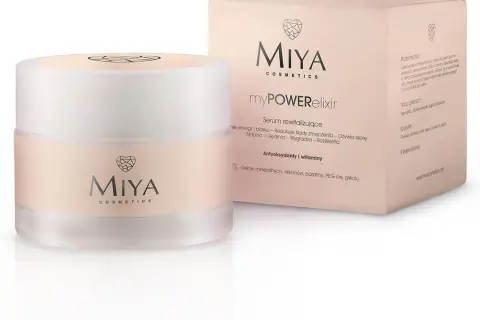 Serum rewitalizujące myPOWERelixir Miya Cosmetics – skuteczne działanie i opinie
